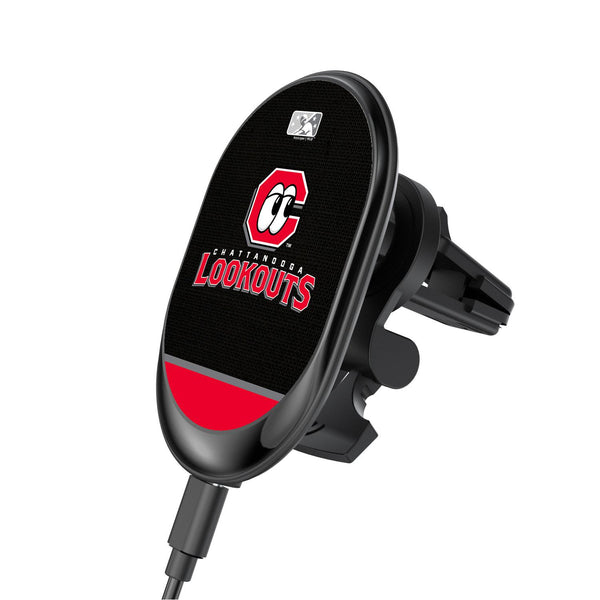 Chattanooga Lookouts Solid Wordmark Wireless Car Charger