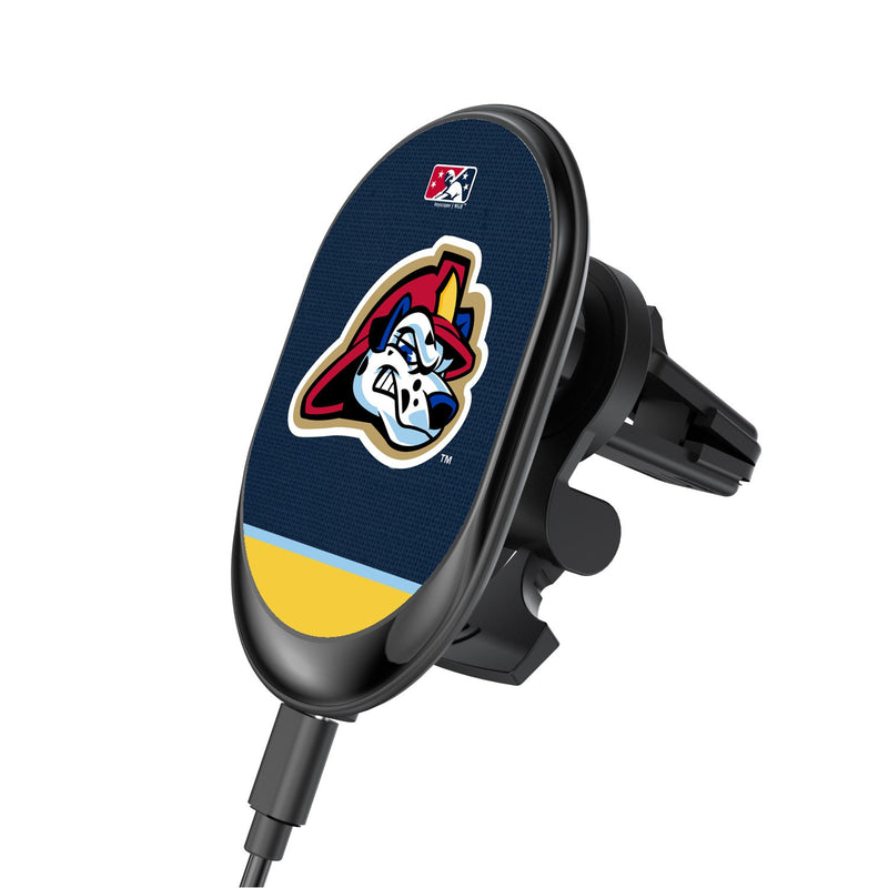Peoria Chiefs Solid Wordmark Wireless Car Charger