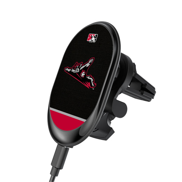 Richmond Flying Squirrels Solid Wordmark Wireless Car Charger