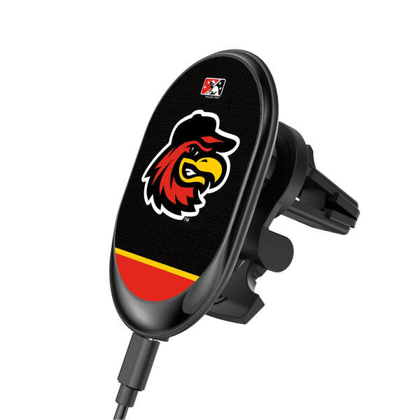 Rochester Red Wings Solid Wordmark Wireless Car Charger
