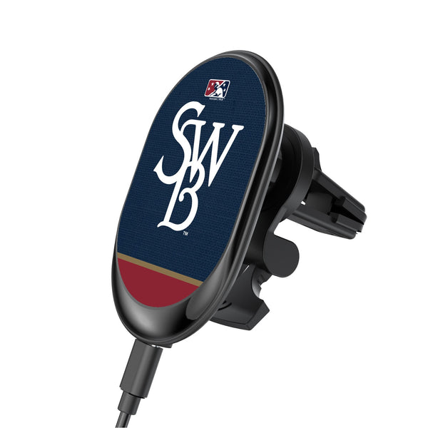 Scranton/Wilkes-Barre RailRiders Solid Wordmark Wireless Car Charger