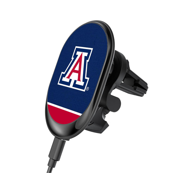 Arizona Wildcats Endzone Solid Wireless Car Charger