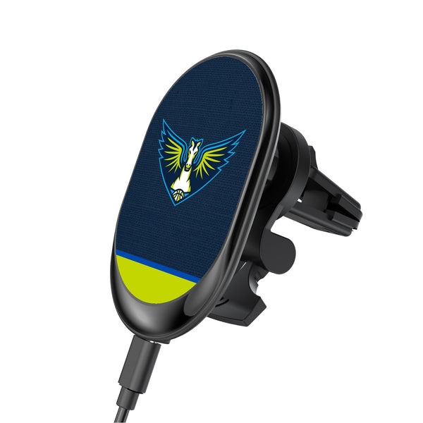 Dallas Wings Solid Wordmark Wireless Car Charger