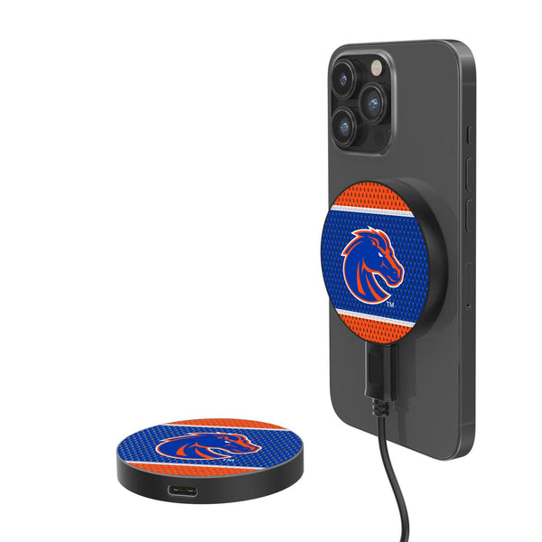 Boise State Broncos Mesh 15-Watt Wireless Magnetic Charger