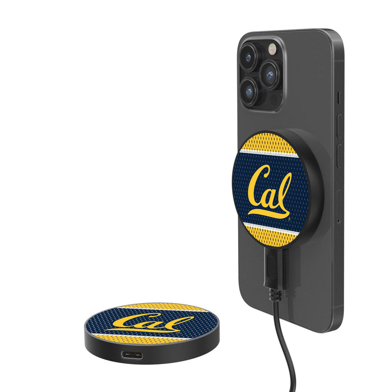 California Golden Bears Mesh 15-Watt Wireless Magnetic Charger