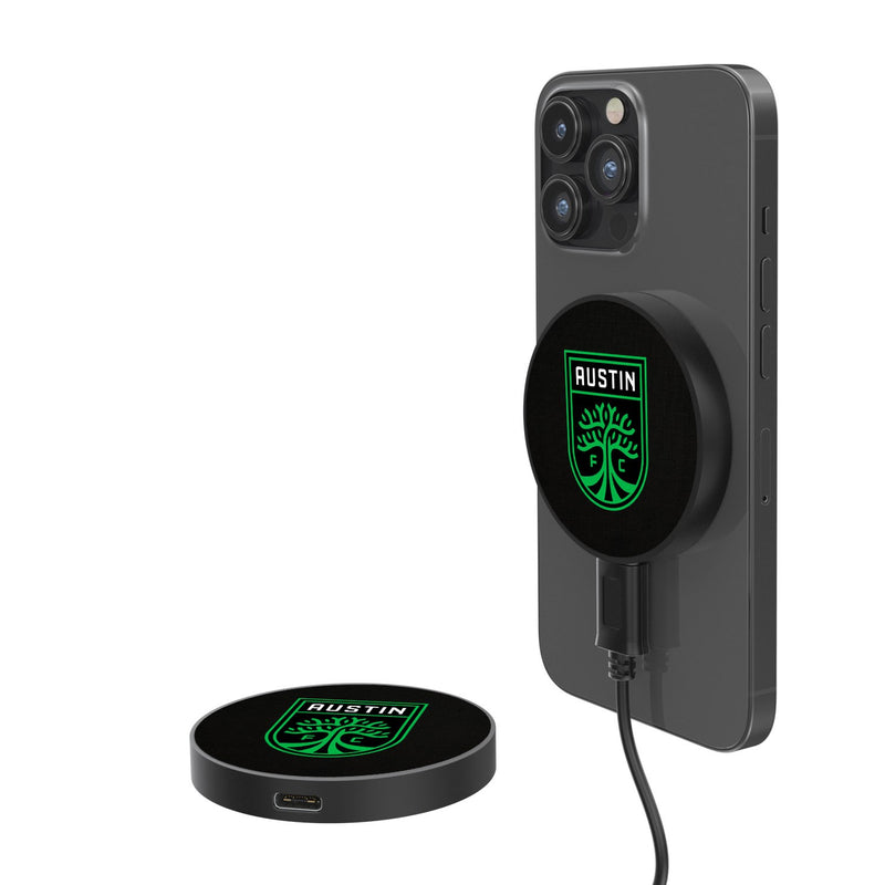 Austin FC  Solid 15-Watt Wireless Magnetic Charger