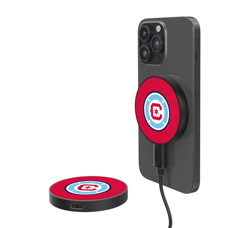 Chicago Fire  Solid 15-Watt Wireless Magnetic Charger