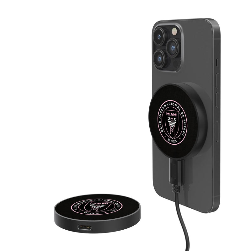 Inter Miami FC  Solid 15-Watt Wireless Magnetic Charger