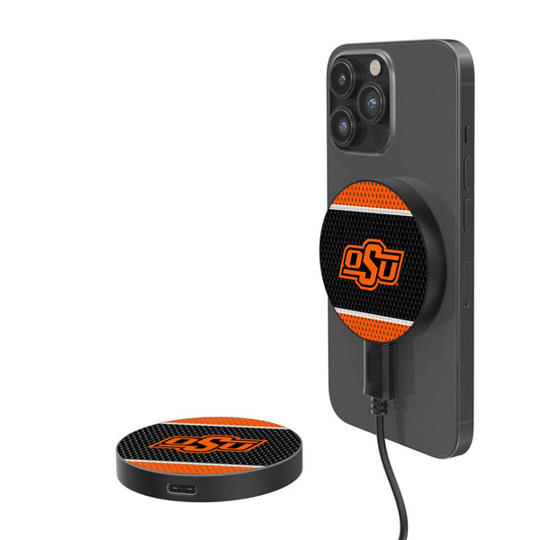 Oklahoma State Cowboys Mesh 15-Watt Wireless Magnetic Charger
