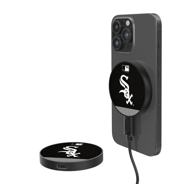 Chicago White Sox Stripe 15-Watt Wireless Magnetic Charger