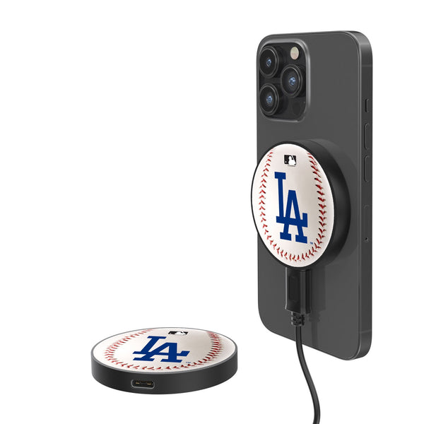 LA Dodgers Baseball 15-Watt Wireless Magnetic Charger