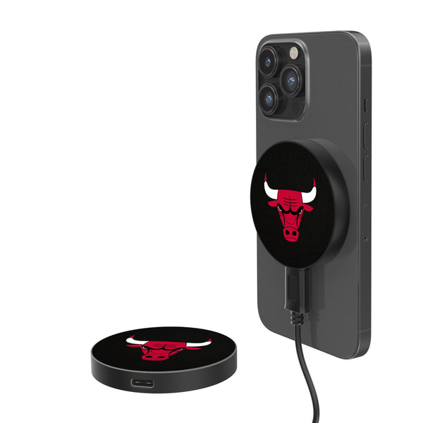 Chicago Bulls Solid 15-Watt Wireless Magnetic Charger