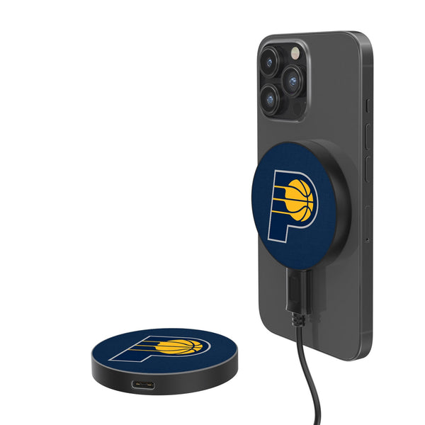 Indiana Pacers Solid 15-Watt Wireless Magnetic Charger