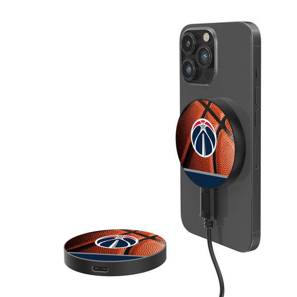 Washington Wizards Basketball 15-Watt Wireless Magnetic Charger