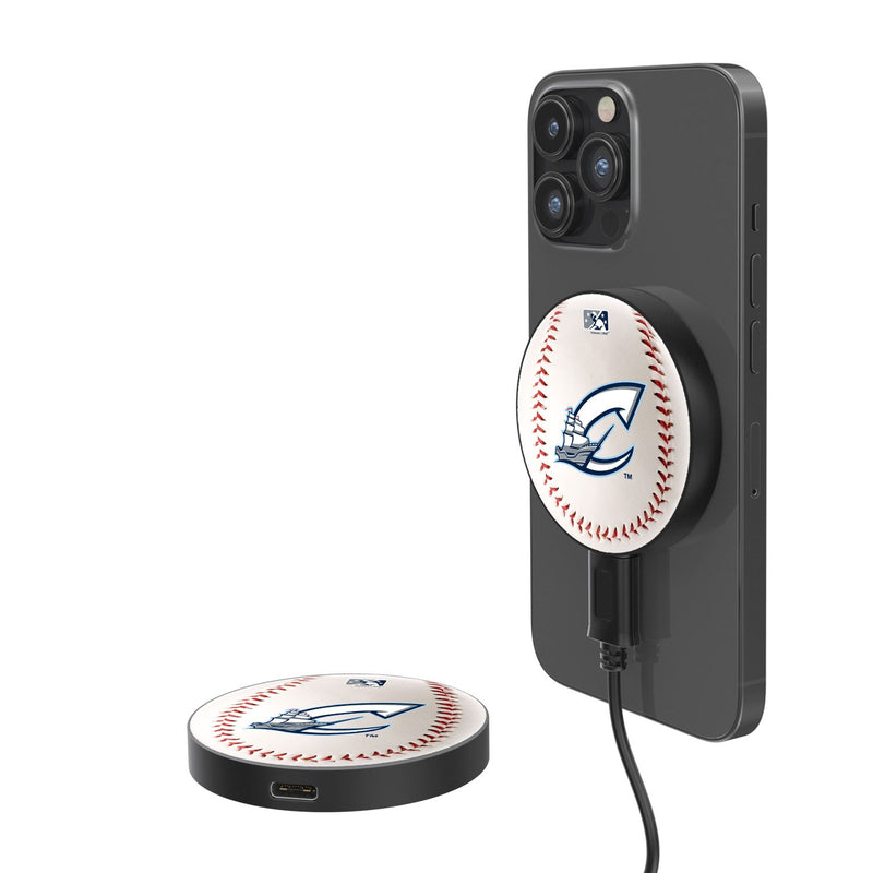 Columbus Clippers Baseball 15-Watt Wireless Magnetic Charger