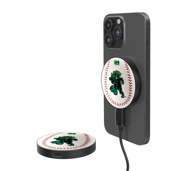 Eugene Emeralds Baseball 15-Watt Wireless Magnetic Charger