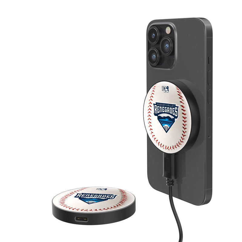Hudson Valley Renegades Baseball 15-Watt Wireless Magnetic Charger