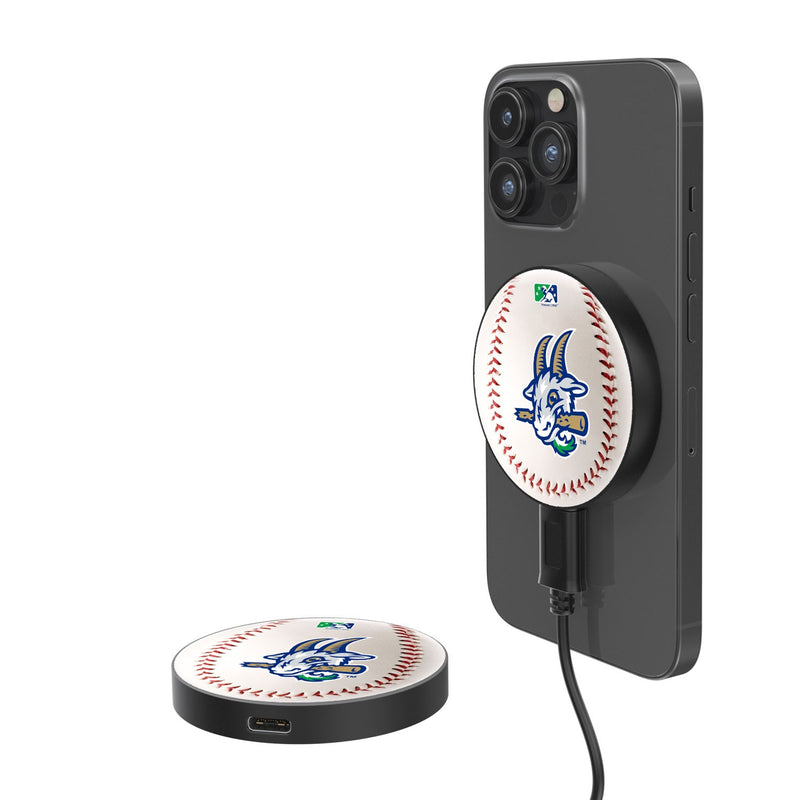 Hartford Yard Goats Baseball 15-Watt Wireless Magnetic Charger