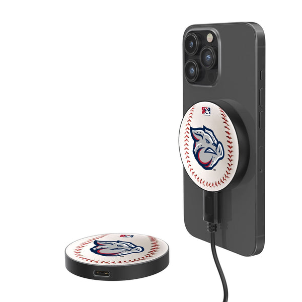 Lehigh Valley IronPigs Baseball 15-Watt Wireless Magnetic Charger