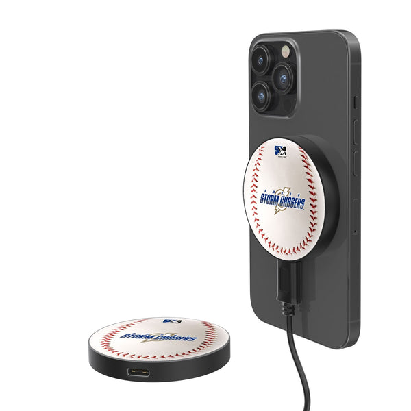 Omaha Storm Chasers Baseball 15-Watt Wireless Magnetic Charger