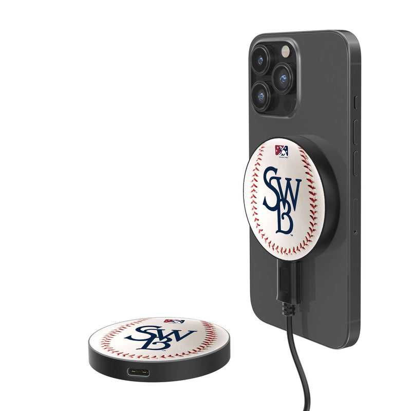 Scranton/Wilkes-Barre RailRiders Baseball 15-Watt Wireless Magnetic Charger