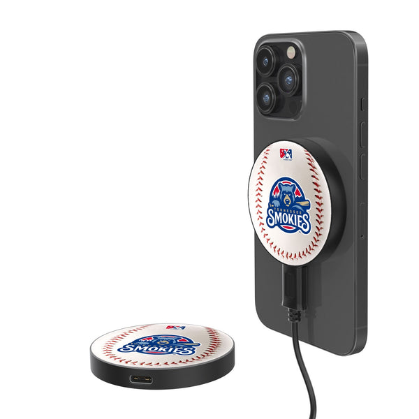 Tennessee Smokies Baseball 15-Watt Wireless Magnetic Charger