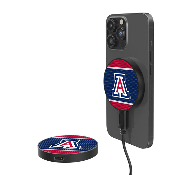 Arizona Wildcats Mesh 15-Watt Wireless Magnetic Charger