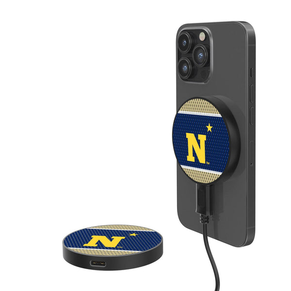 Naval Academy Midshipmen Mesh 15-Watt Wireless Magnetic Charger