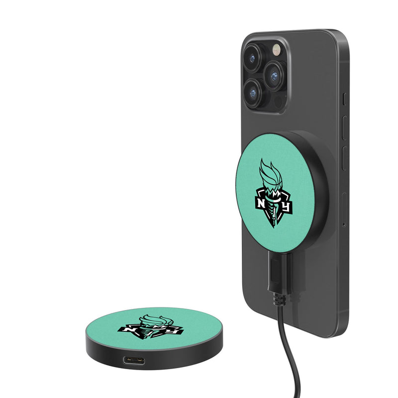 New York Liberty Solid 15-Watt Wireless Magnetic Charger
