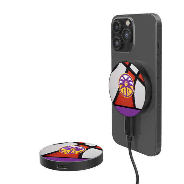 Los Angeles Sparks Basketball 15-Watt Wireless Magnetic Charger