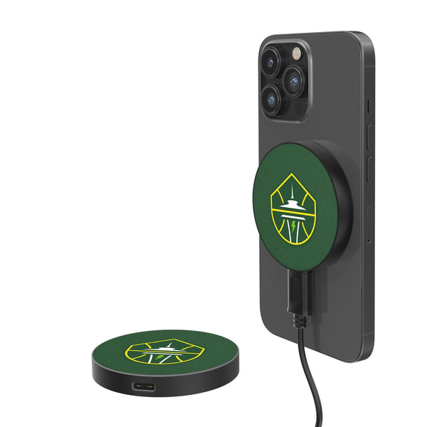 Seattle Storm Solid 15-Watt Wireless Magnetic Charger