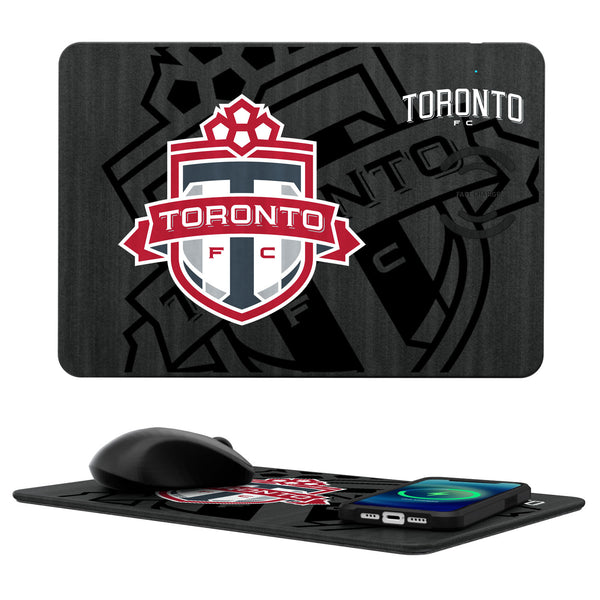 Toronto FC   Tilt 15-Watt Wireless Charger and Mouse Pad