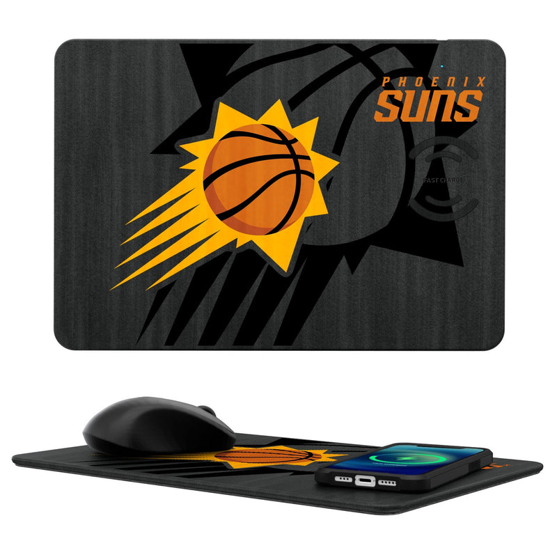 Phoenix Suns Tilt 15-Watt Wireless Charger and Mouse Pad