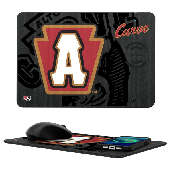 Altoona Curve Tilt 15-Watt Wireless Charger and Mouse Pad