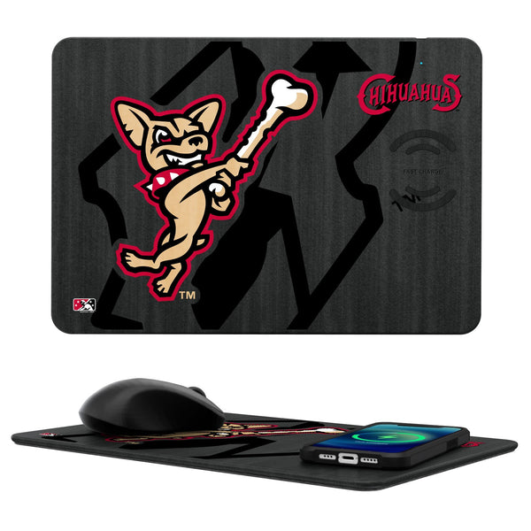 El Paso Chihuahuas Tilt 15-Watt Wireless Charger and Mouse Pad