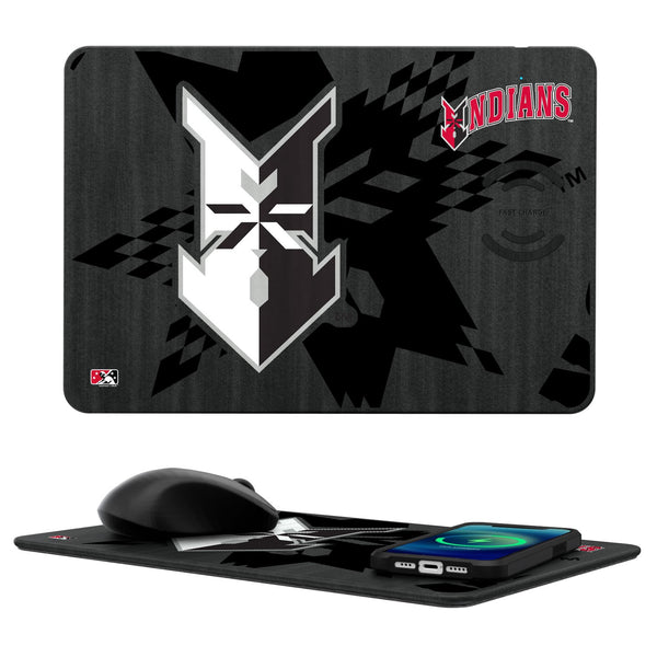 Indianapolis Indians Tilt 15-Watt Wireless Charger and Mouse Pad