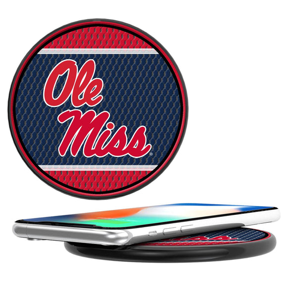 Mississippi Ole Miss Rebels Mesh 15-Watt Wireless Charger