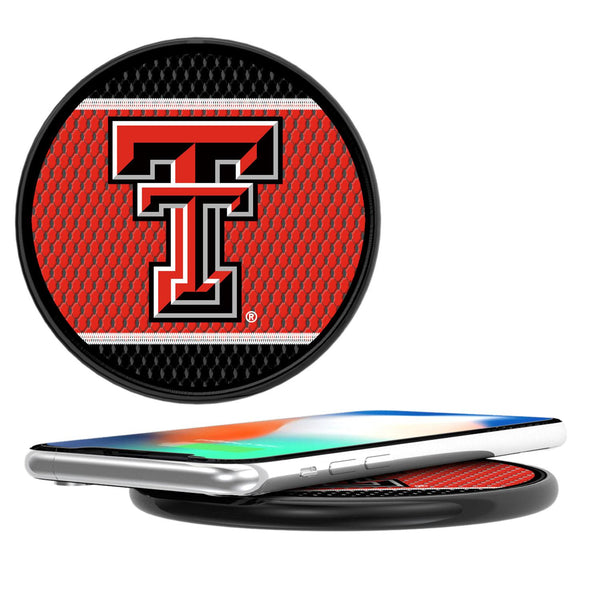 Texas Tech Red Raiders Mesh 15-Watt Wireless Charger