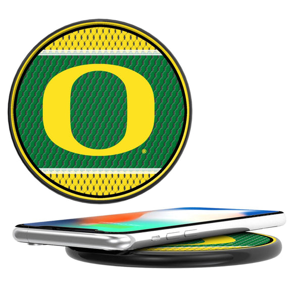 Oregon Ducks Mesh 15-Watt Wireless Charger