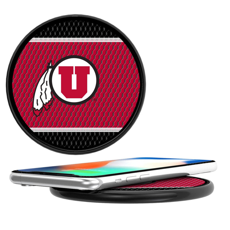 Utah Utes Mesh 15-Watt Wireless Charger