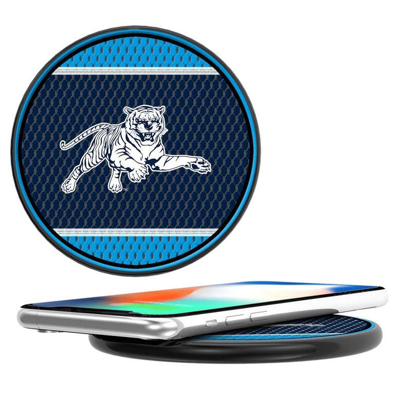 Jackson State Tigers Mesh 15-Watt Wireless Charger