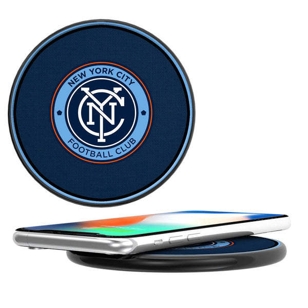 New York City FC  Solid 15-Watt Wireless Charger