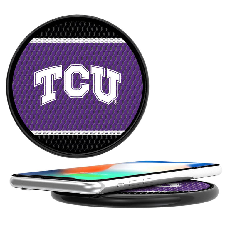 Texas Christian Horned Frogs Mesh 15-Watt Wireless Charger