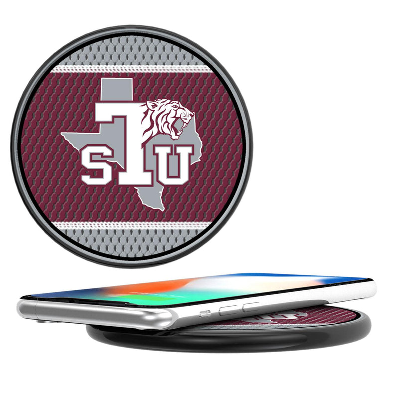 Texas Southern Tigers Mesh 15-Watt Wireless Charger