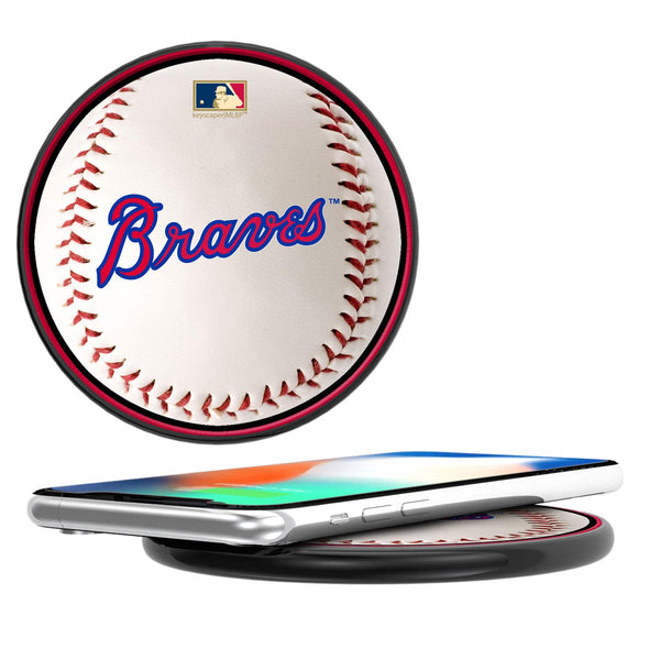 Atlanta Braves Home 2012 - Cooperstown Collection Baseball 15-Watt Wireless Charger