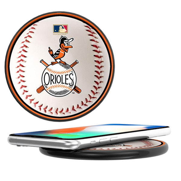 Baltimore Orioles 1954-1963 - Cooperstown Collection Baseball 15-Watt Wireless Charger
