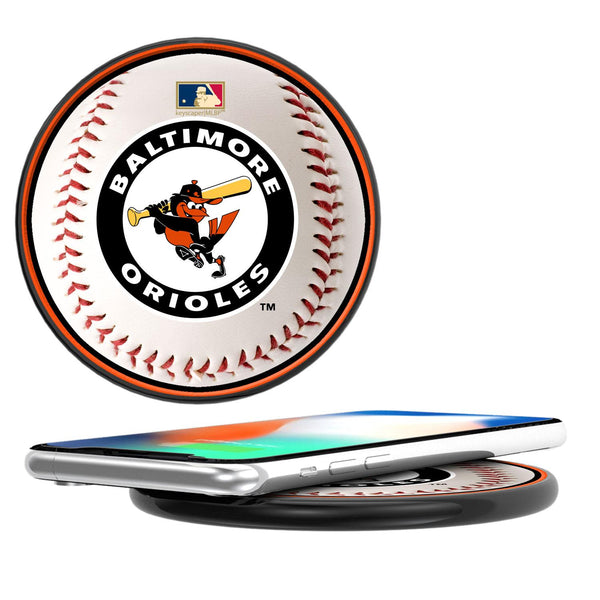 Baltimore Orioles 1966-1969 - Cooperstown Collection Baseball 15-Watt Wireless Charger