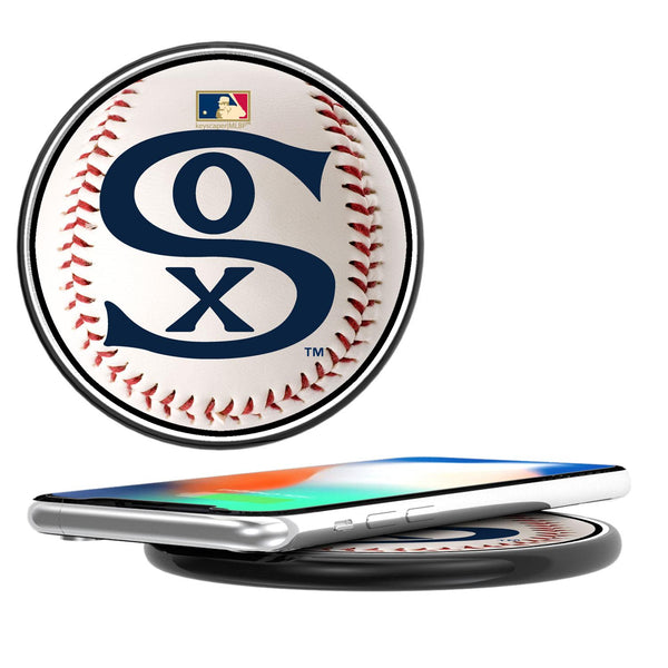 Chicago White Sox Road 1919-1921 - Cooperstown Collection Baseball 15-Watt Wireless Charger