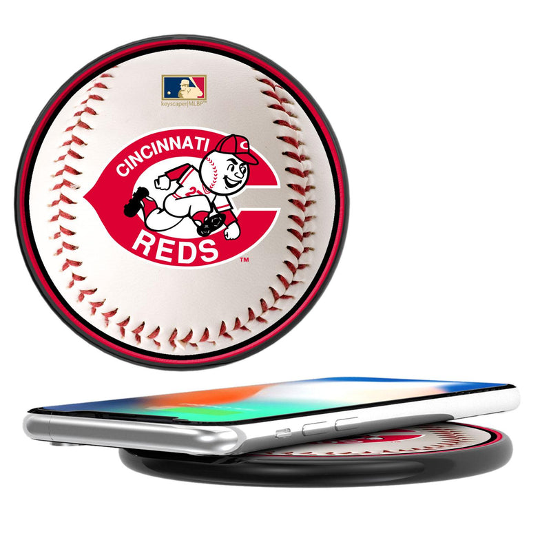 Cincinnati Reds 1974-1992 - Cooperstown Collection Baseball 15-Watt Wireless Charger