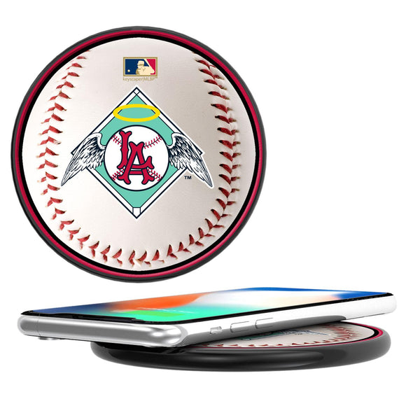 LA Angels 1961-1965 - Cooperstown Collection Baseball 15-Watt Wireless Charger